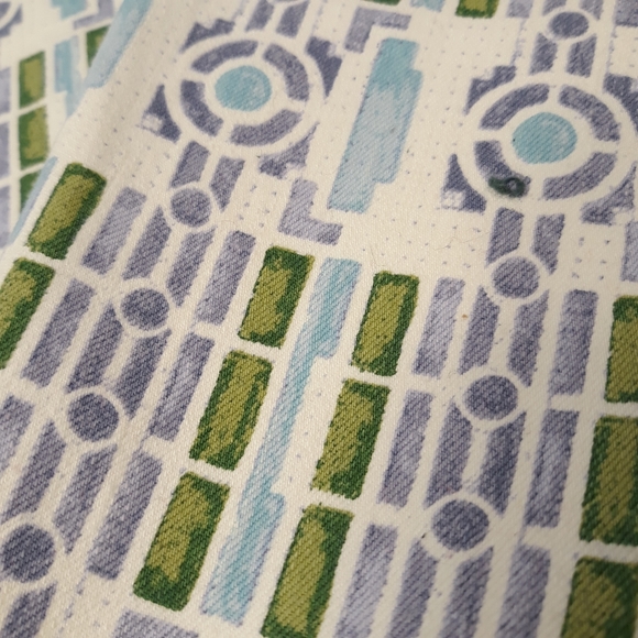 Tory Burch Alexa Cropped Skinny Jeans Blue White - Picture 7 of 8